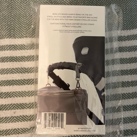 Fawn Design Stroller Hooks NWT - Picture 2 of 2